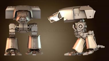 3D модель Модель Mars Warhound Scout Titan (STL)