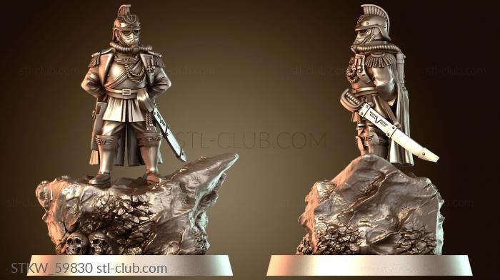 Military Маршал с черепом