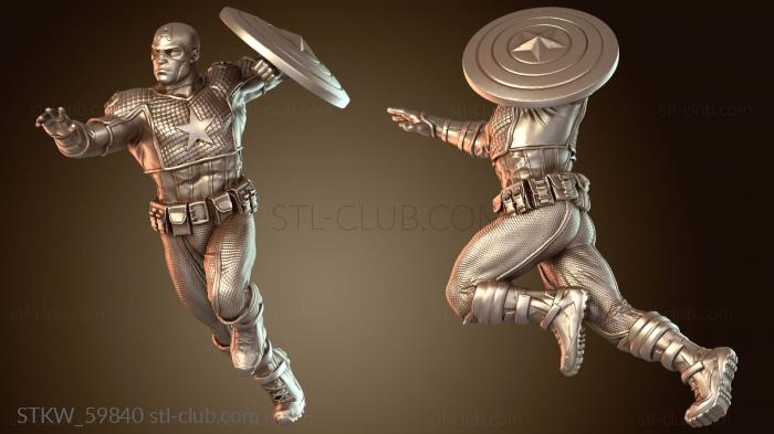 Marvel Crisis Ultimate Капитан Америка