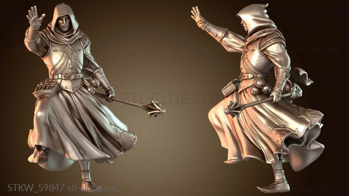 Military Жрец в маске мрачный