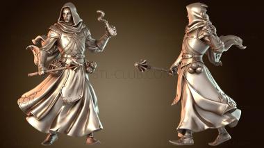 3D модель Священник в маске молчит (STL)