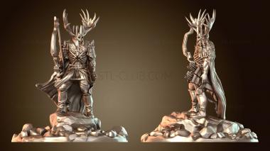 3D модель Мастер охоты дикая природа ТОЛЬКО первобытный (STL)