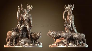 3D модель Мастер охоты, дикий бдительный (STL)