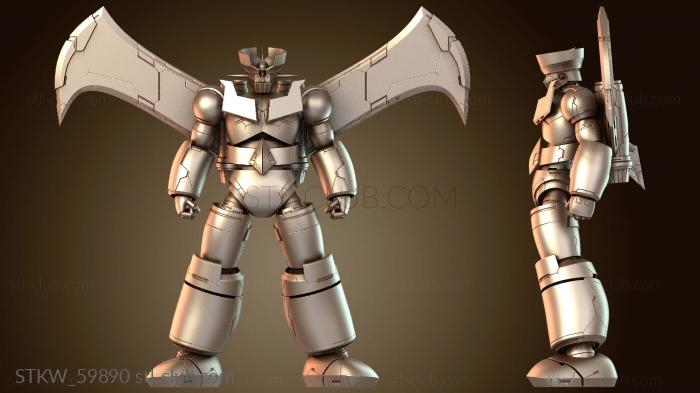 Military Мазингер и Гарада фут