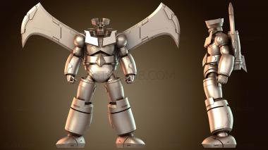 3D модель Мазингер и Гарада фут (STL)
