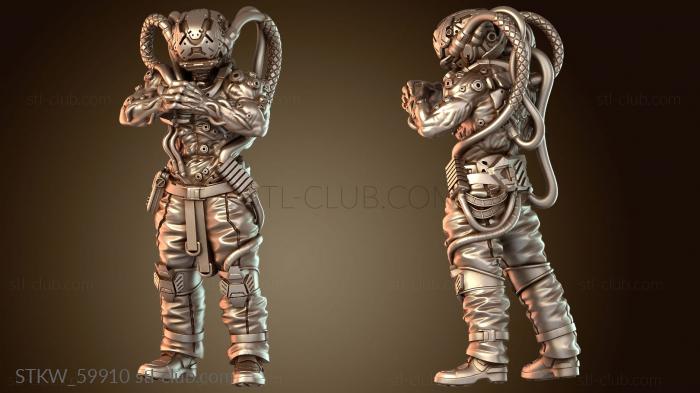 Military МЕХАНИЧЕСКИЙ ЭСТ Био Мутант мутировал