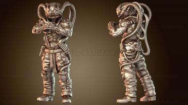 3D модель МЕХАНИЧЕСКИЙ ЭСТ Био Мутант мутировал (STL)