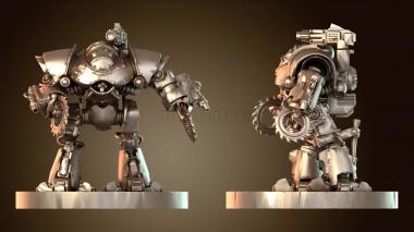 3D модель Механикум Кастеллакс инвиктус (STL)