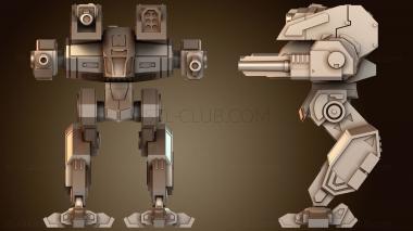 3D модель Мехи Альфа (STL)