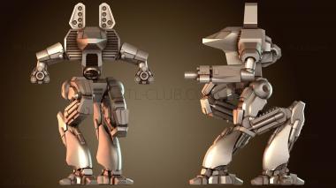 3D модель Мехи Анубис приседают (STL)