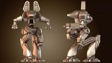 3D модель Мехи Анубис приседают (STL)