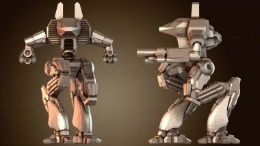 3D модель Мехи Анубис приседают (STL)