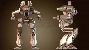 3D модель Мехи Анубиса стендд (STL)