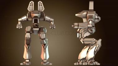 3D модель Мехи Анубис стендо (STL)