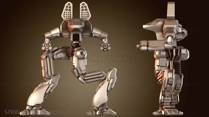 Мехи Анубис обстреливают