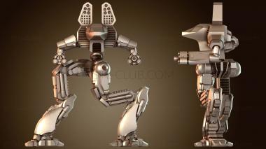 3D модель Мехи Анубис обстреливают (STL)