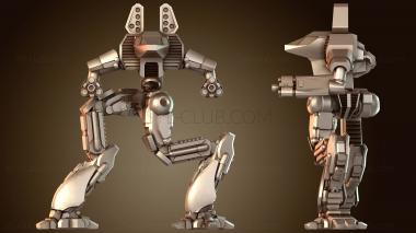 3D модель Мехи Анубис стрейфет (STL)