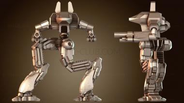 3D модель Мехи Анубис стрейф (STL)