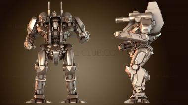 3D модель Мехи Наковальня Авангард (STL)