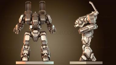 3D модель Мехи ARCHER ARC Огневая миссия (STL)