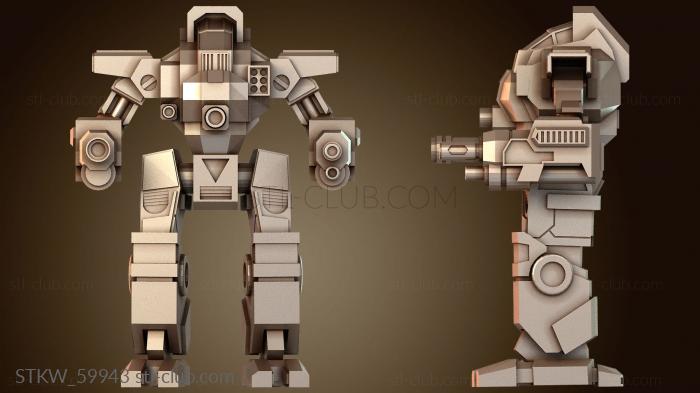 Military Mechs Asizing