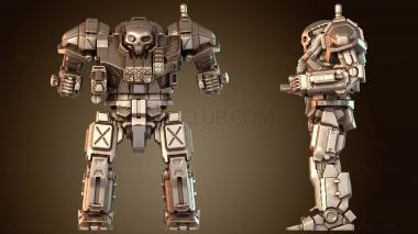 3D модель Мехи Атлас AS Сентинел (STL)