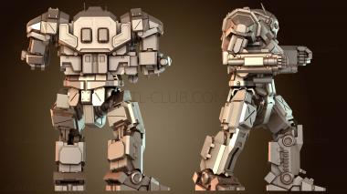 3D модель Mechs Atlas AS WGS (STL)