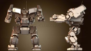 3D модель Мехи Потрясающие Альфастрайк (STL)