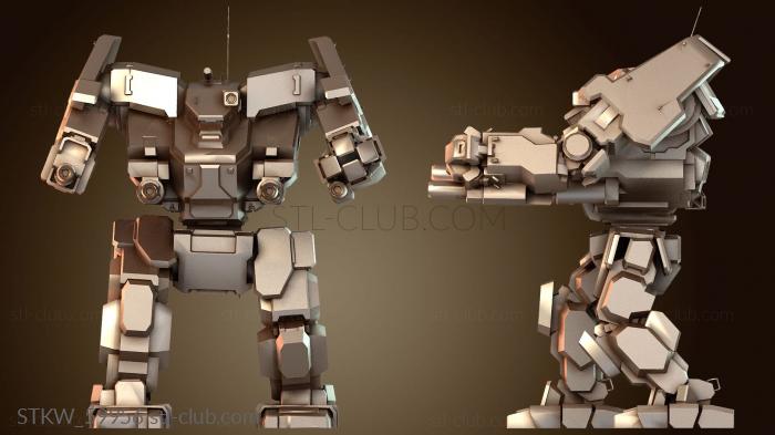 Military Mechs Awesome KLATT Alpha Strike