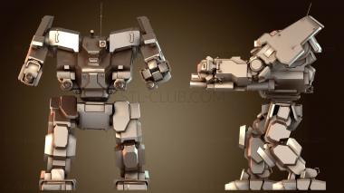 3D модель Mechs Awesome KLATT Alpha Strike (STL)