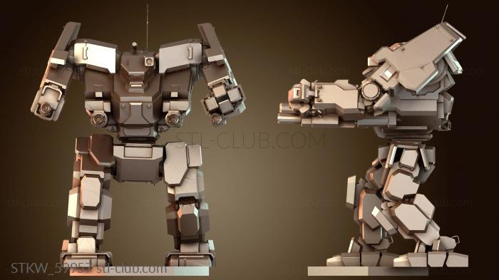 Military Динамика Mechs Awesome KLATT Alpha Strike