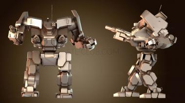 3D модель Мехи Потрясающие Квантовые (STL)