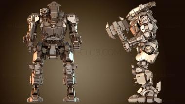 3D модель Тяжелые мехи Axman (STL)