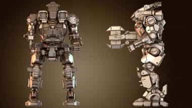 3D модель Мехи Axman LRM (STL)