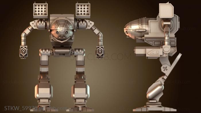 Military Шарнирный шарнир меха Mad Cat Mech