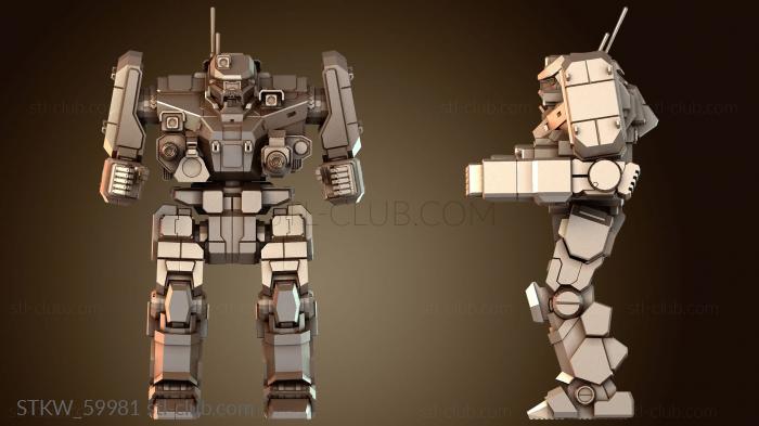 Military Мехи БАНШИ с мистером