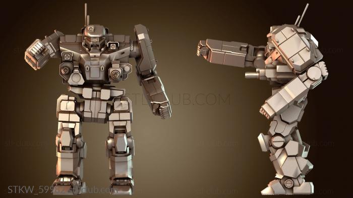 Military Мехи BANSHEE s Mr Hail