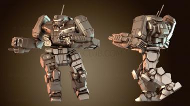 3D модель Мехи БАНШИ БЕГ (STL)
