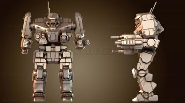 3D модель Мехи BANSHEE s Sentinel (STL)