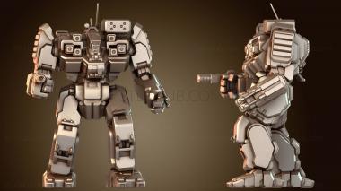 3D модель Мастер битвы мехов BLR G (STL)