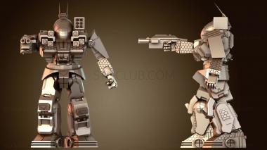 3D модель Мастер битвы мехов (STL)