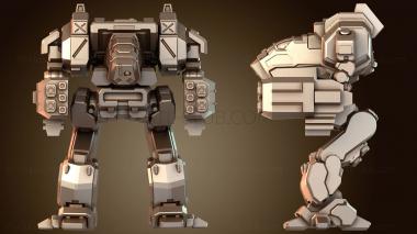 3D модель Мехи Black Hawk KU (STL)