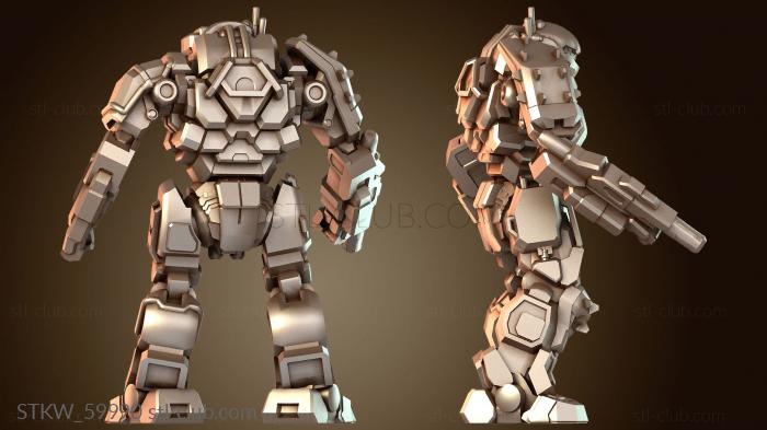 Military Мехи Black Knight BL KNT