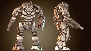 3D модель Мехи Black Knight BL KNT (STL)