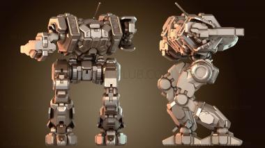 3D модель Мехи Black Lanner BLK Prime (STL)