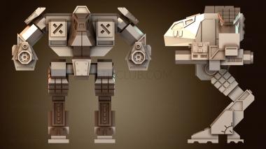 3D модель Мехи Кровавый Жнец (STL)