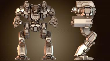 3D модель Снаряжение мехов Bloodasp (STL)