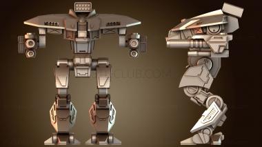 3D модель Мехи Брюин Элита (STL)