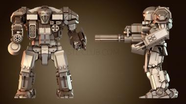 3D модель Мехи Bw BG (STL)