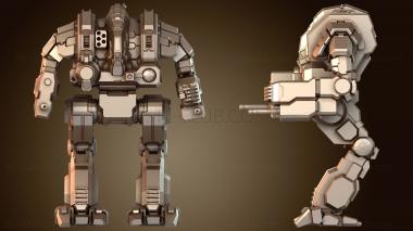 3D модель Мехи CATAPHRACT REF (STL)
